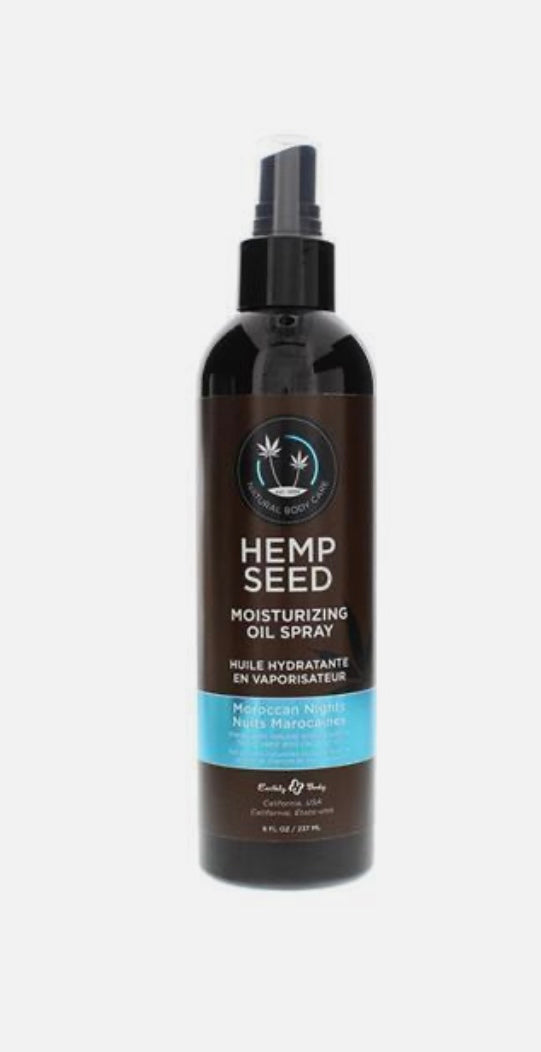 8 oz Hemp Seed Moisturizing Oil Spray Moroccan Nights
