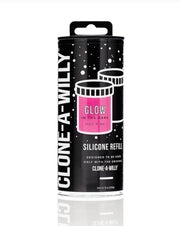 Clone-A-Willy Glow in the dark hot pink