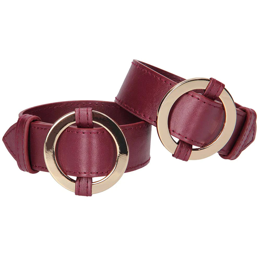 Ouch Halo Wrist Or Ankle Cuffs Burgundy