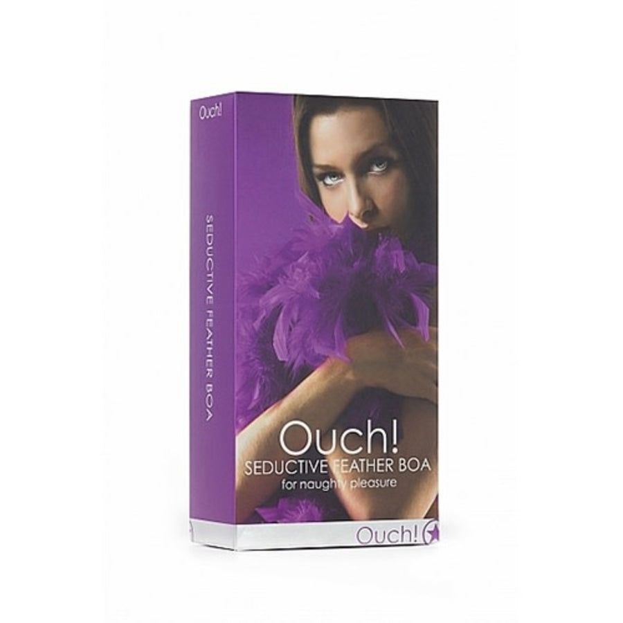 Ouch Seductive Feather Boa Purple