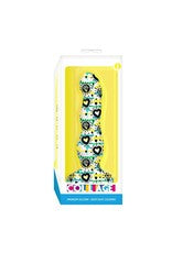 Collage Diamonds and Hearts Curvy Dildo