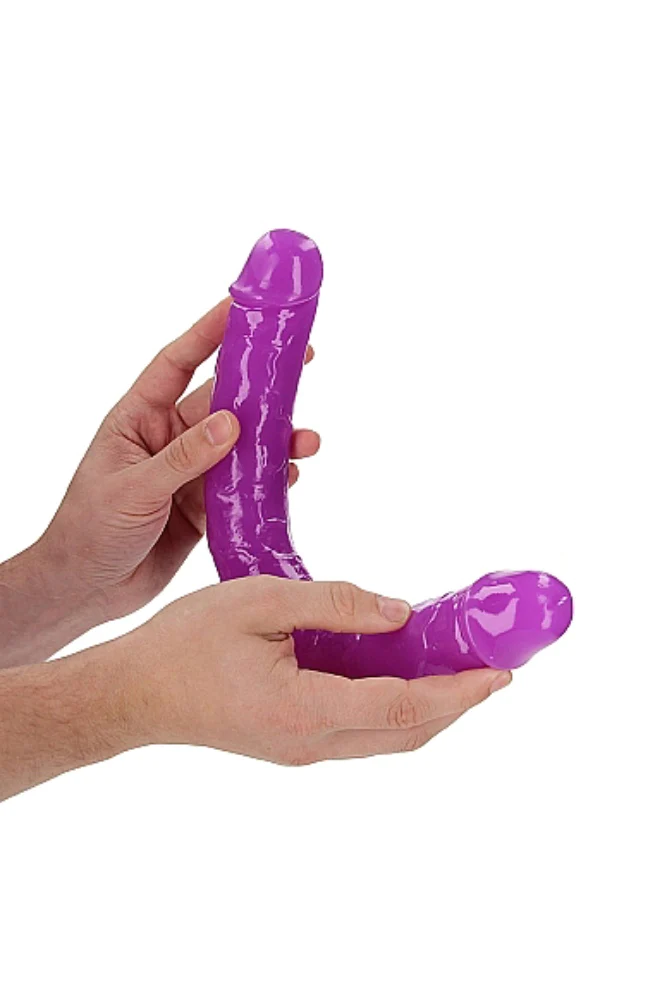 RealRock Glow In The Dark 15” Realistic Double Dildo