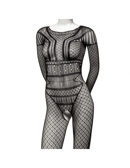 Scandal Black Body Suit fits up to 3X