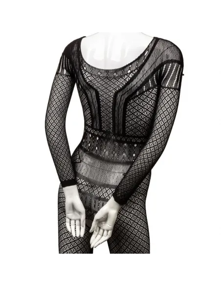 Scandal Black Body Suit fits up to 3X