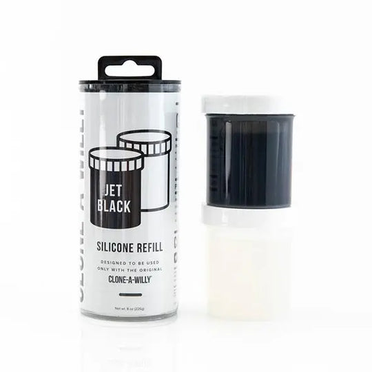 Clone-A-Willy Jet Black Refill