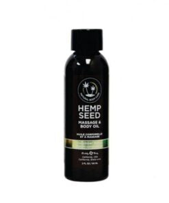 2 oz. Hemp Seed Massage Oil Cucumber Melon