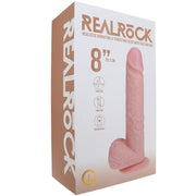 RealRock 8” Realistic Vibrating and Thrusting Dildo with Suction Cup