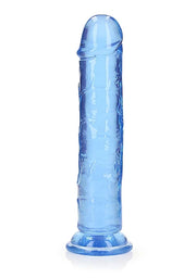 Realrock 8” Dildo with Suction Blue