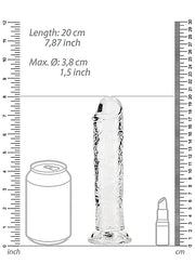 Realrock 7” Clear Dildo