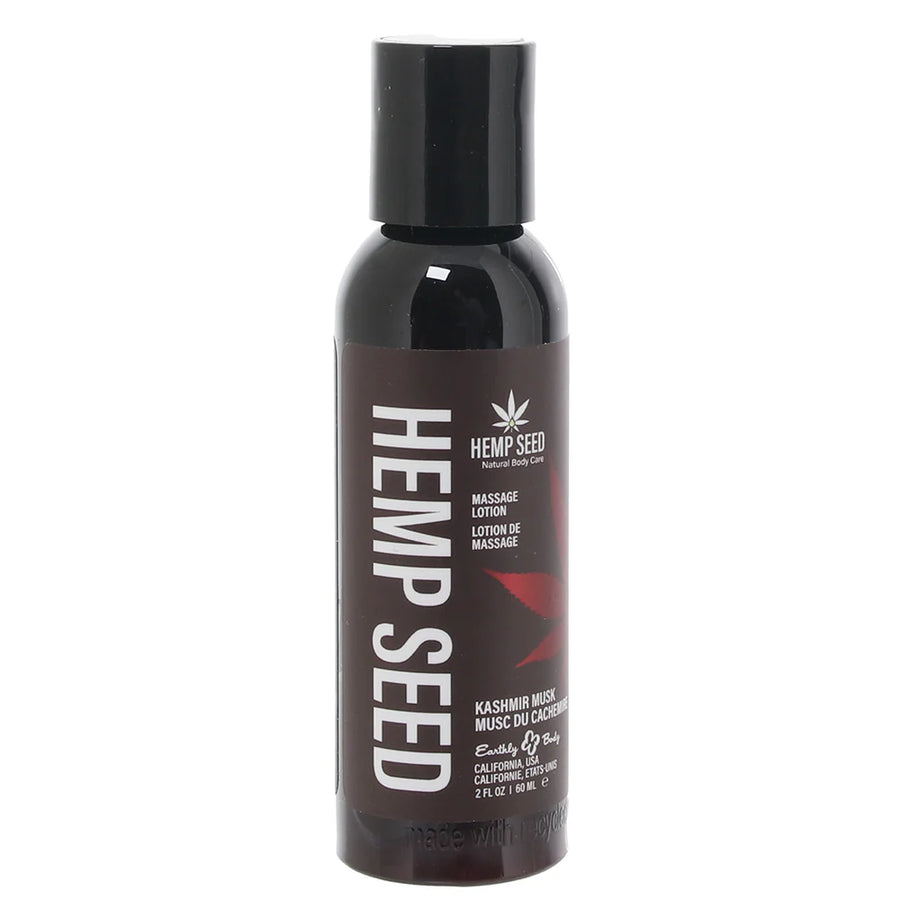 2 oz. Hemp Seed Massage Lotion Kashmir Musk