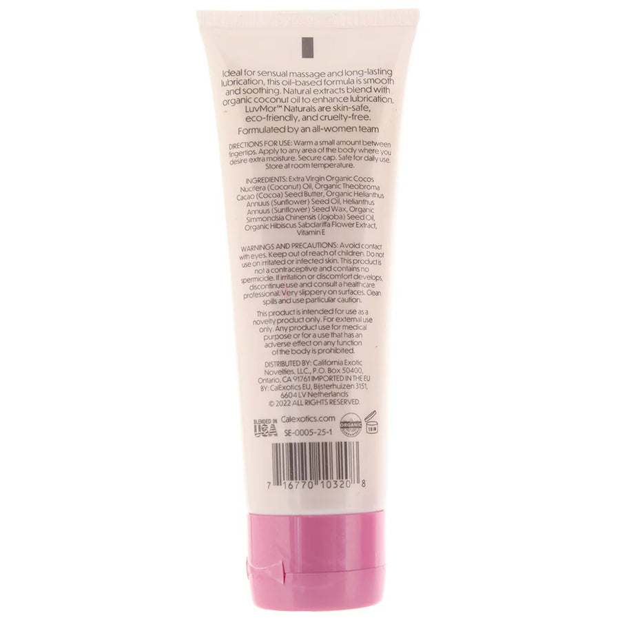 LuvMor Coconut Oil Based Personal Lubricant
