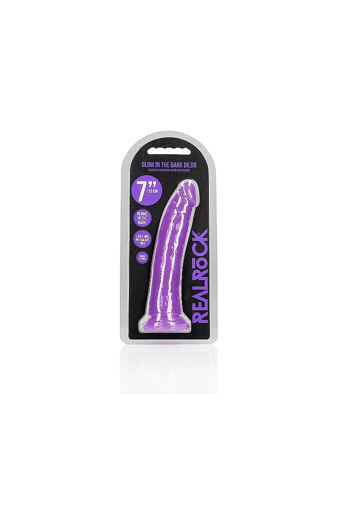 Realrock 7” Glow In The Dark Dildo