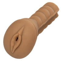 CalExotics Grip-N-Stroke Replacement Sleeve Brown