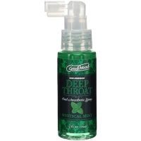 GoodHead DEEP THROAT Oral Anesthetic Spray Mint