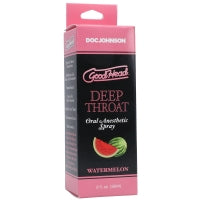 Goodhead DEEP THROAT Oral Anesthetic Spray Watermellon
