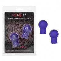 Silicone Advanced Nipple Suckers Purple