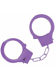 Ouch Classic Metal Handcuffs Purple