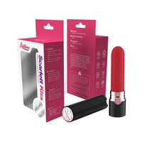 Sublime Scarlett Kiss Silicone Lipstick Vibrator