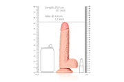 Real Rock Straight Dildo 8”