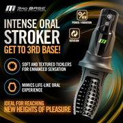 M For Men 3rd Base Vibrating Rotating Stroker