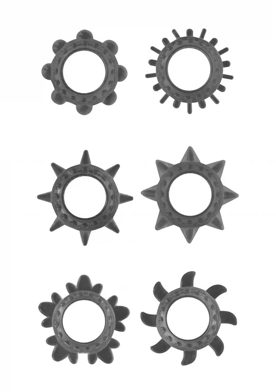 GC Cock Ring Set Black