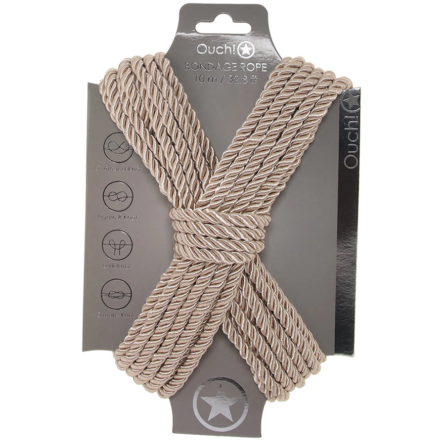 Ouch Bondage Rope 10M Gold