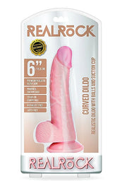 RealRock 6” Curved Dildo
