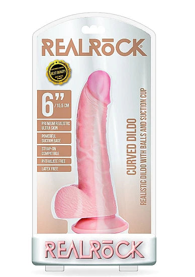 RealRock 6” Curved Dildo