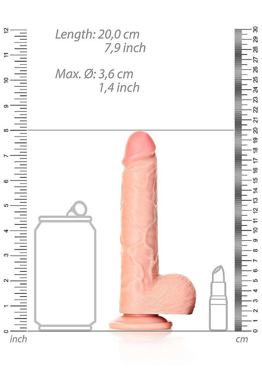Realrock 7” Straight Dildo