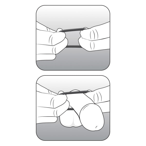 PERFORMANCE Pure Premium Silicone Cockrings Black
