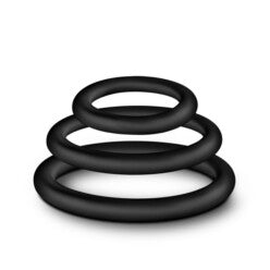 PERFORMANCE Pure Premium Silicone Cockrings Black