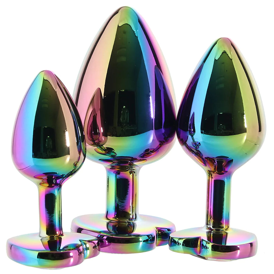 Rear Assets 3 pc Heart/Multi Metal Plug Kit