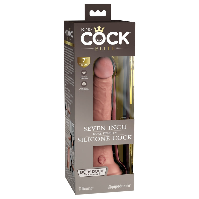King Cock Elite 7- Silicone Cock