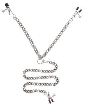 Nipple Clips With Y Chain & Clip
