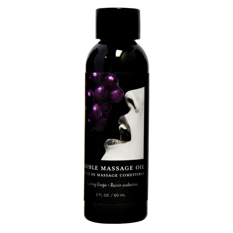 2 oz. Hemp Seed Edible Massage Oil Grape