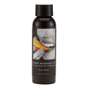 2 oz. Hemp Seed Edible Massage Oil Mango