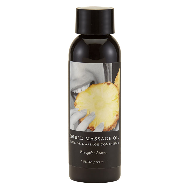 2 oz. Hemp Seed Edible Massage Oil Pineapple