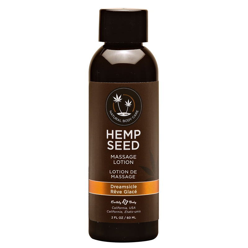 2 oz. Hemp Seed Massage Lotion Dreamsicle