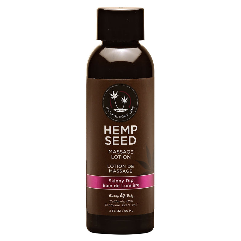 2 oz. Hemp Seed Massage Lotion Skinny Dip