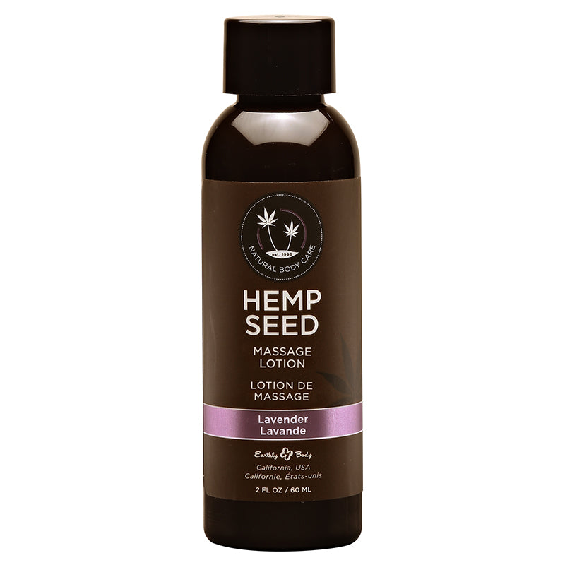 2 oz. Hemp Seed Massage Lotion Lavender