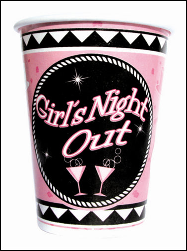 12 oz. Girls Night Out Party Cups - Pack of 10