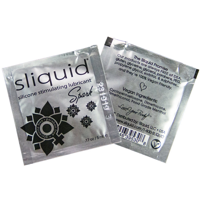.17 oz. Sliquid Naturals Spark Booty Buzz Pillow Pac