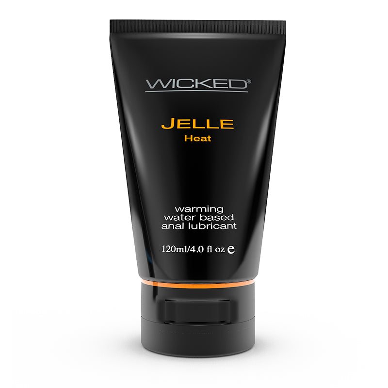 4 oz Wicked Jelle Anal Lube Heat