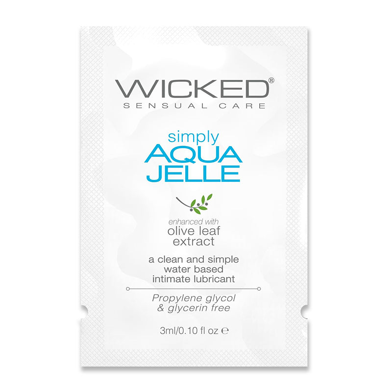 3 ml Wicked Simply Aqua Jelle Packette