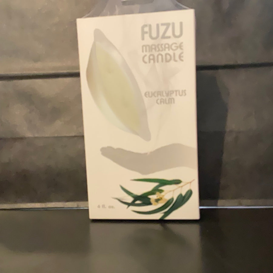 Fuzu Massage Candle Eucalyptus Calm