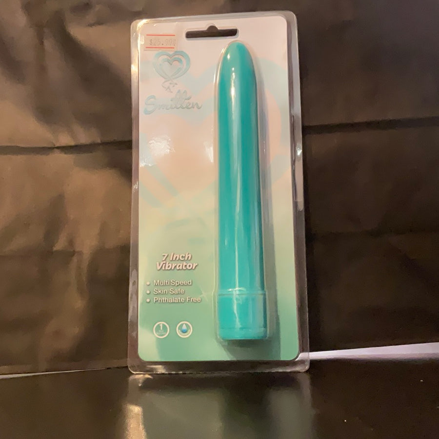 Smitten 7” Vibrator Sea Blue