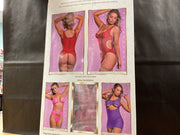 Exposed Merry Widow & Crotchless G-String