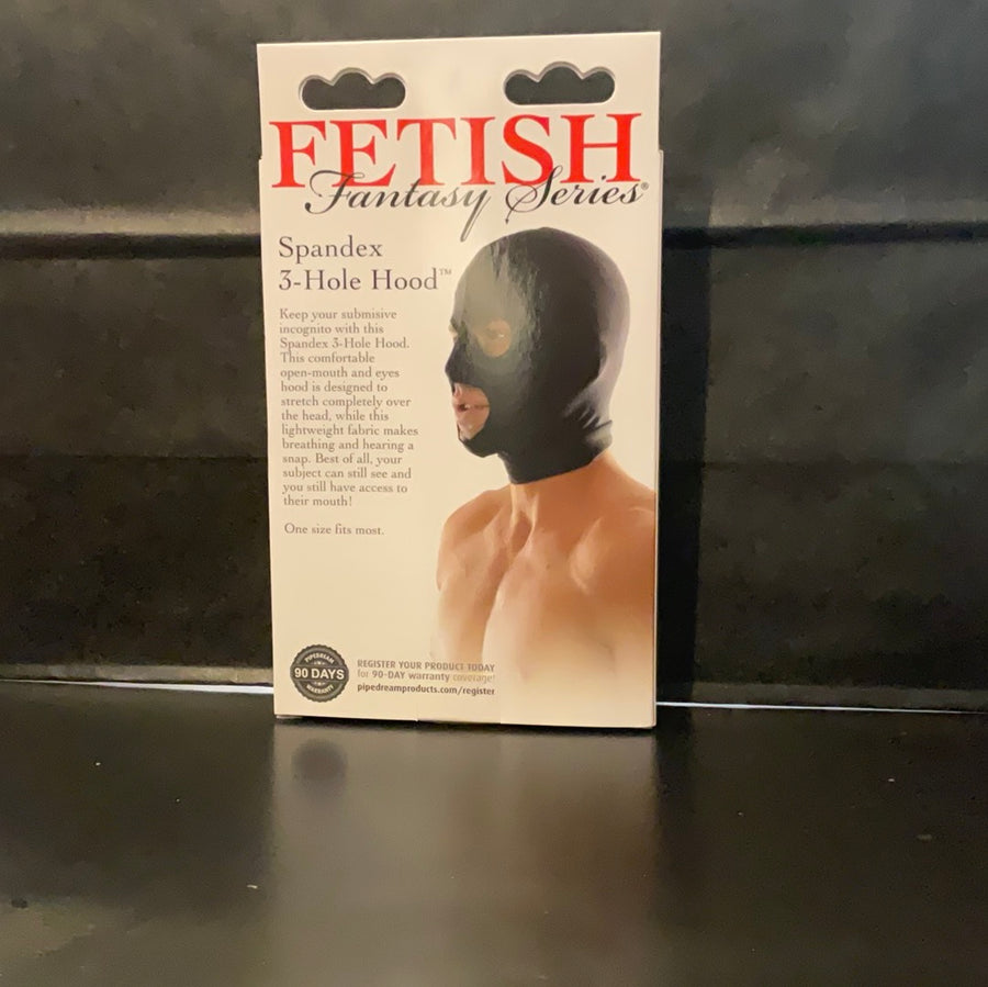 Fetish Fantasy Series Spandex 3- Hole Hood