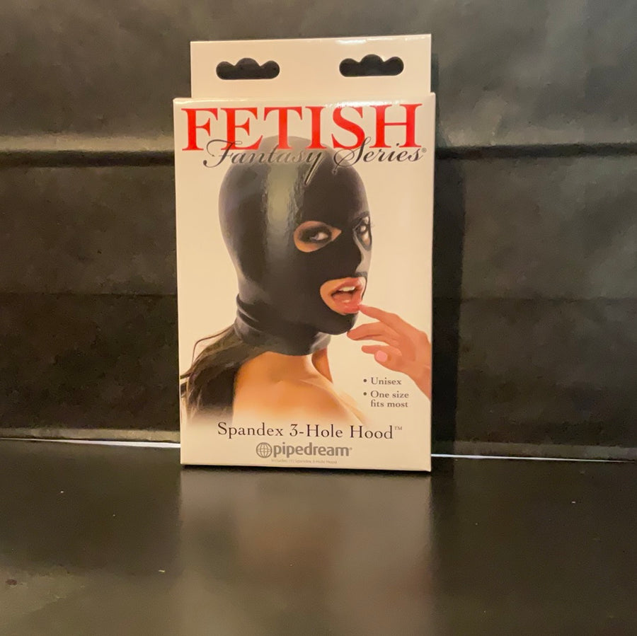 Fetish Fantasy Series Spandex 3- Hole Hood