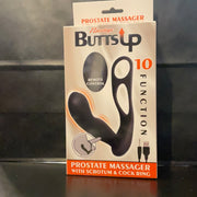 Prostate Massager With Scrotum & Cock Ring